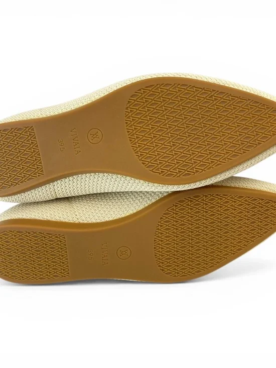 VIVAIA Pointed Toe Ballet Flats (Aria 5°) in Almond Size 8.5 - Picture 12 of 13